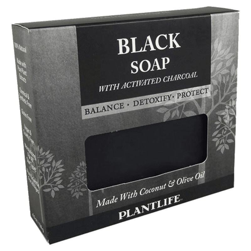 Black store soap boxes