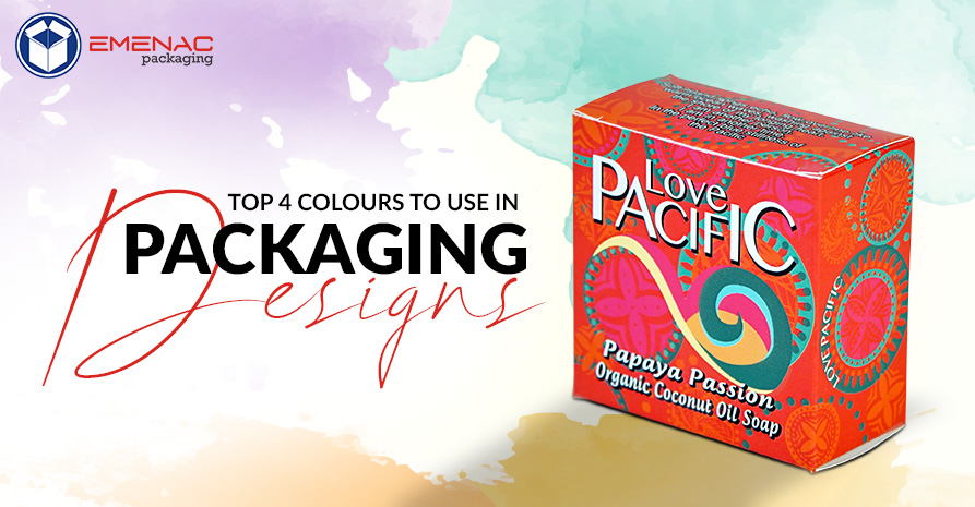 Top 4 Colours to Use in Packaging Designs